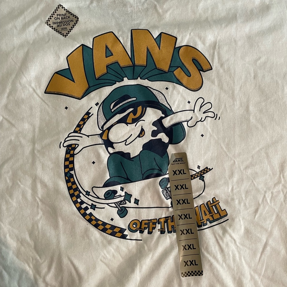 Vans White T-Shirt - Picture 5 of 5